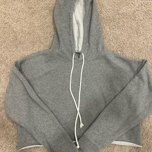 Wild Fable cropped grey hoodie size M